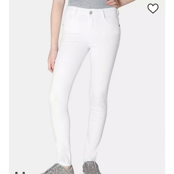 Epic theads big girl slim straight jeans size 16 color white - Picture 1 of 10